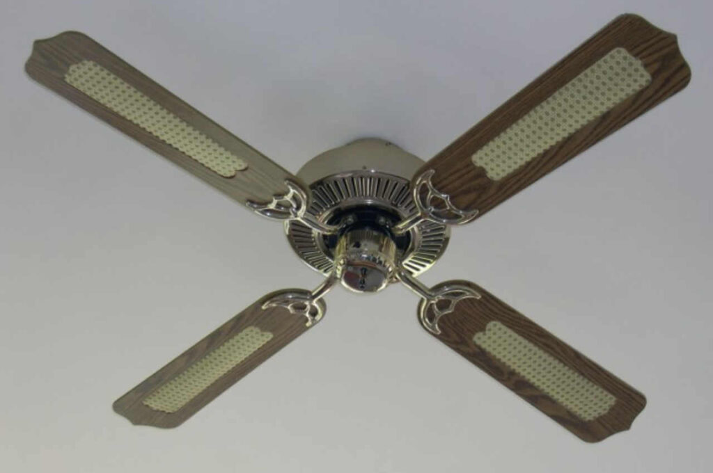 Rotate ceiling fan in reverse