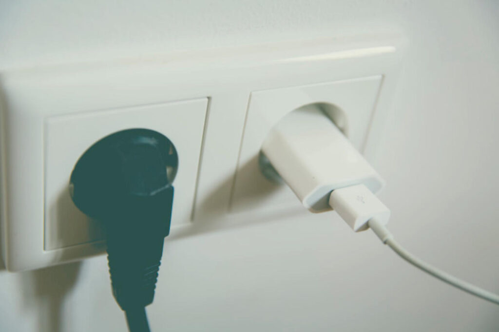 Disconnect from wall outlets for money saving