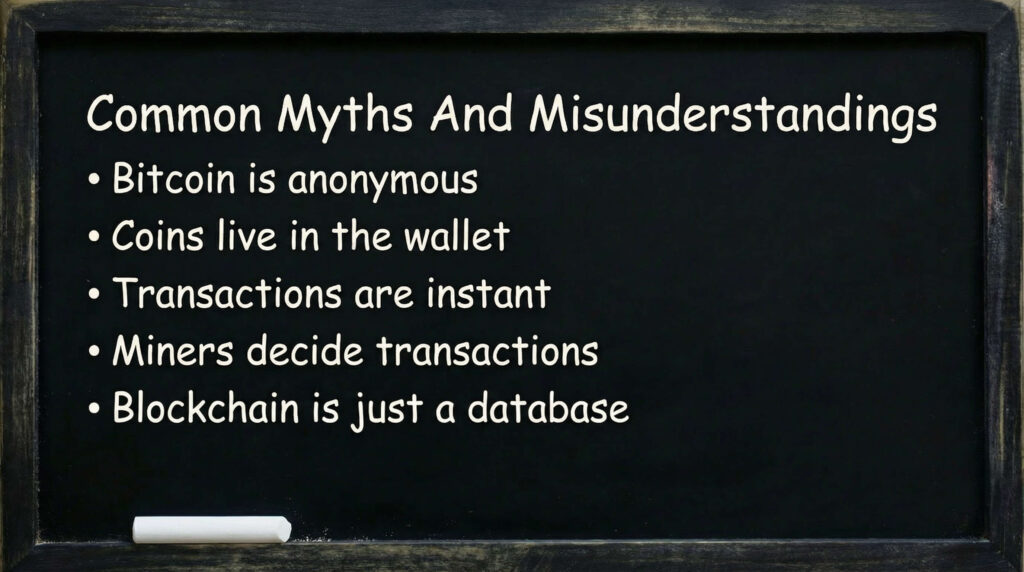 The 5 bitcoin myths and misunderstandings