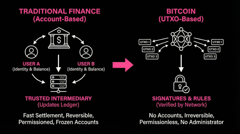 Bitcoin vs traditional banking