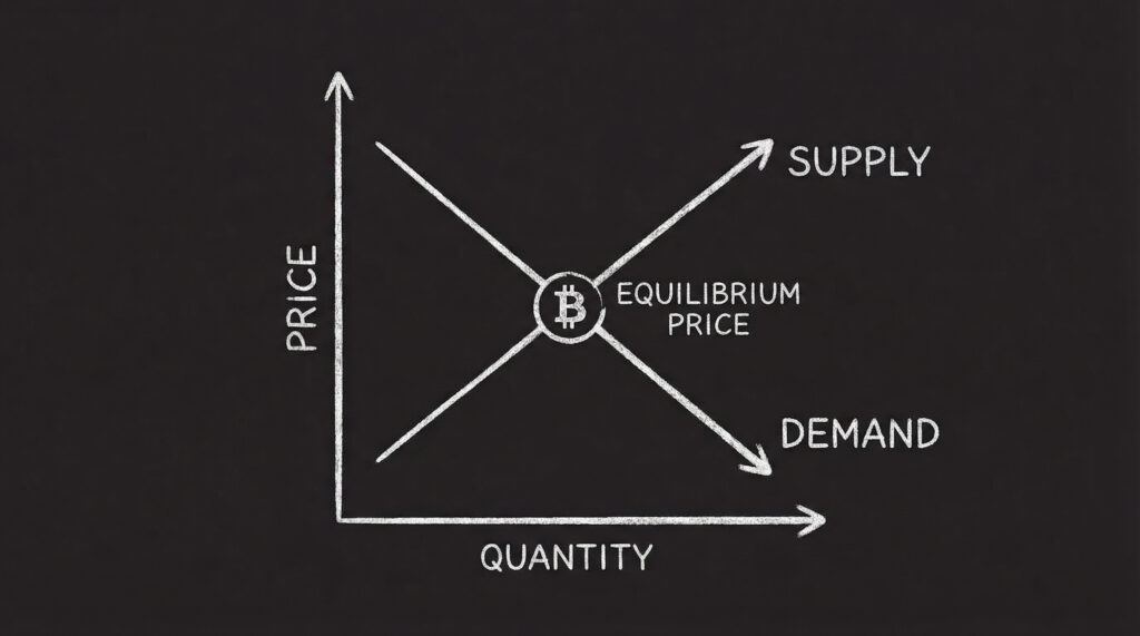 Crypto supply and demand and how they behave