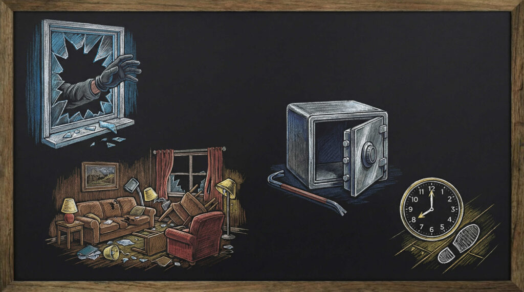 House insurance helps guard against theft or vandalism events