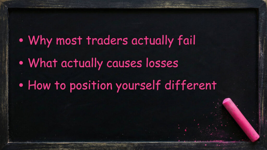 Learn why most crypto traders or investors fail